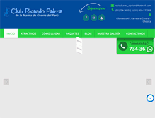 Tablet Screenshot of blogclubricardopalmachosica.com